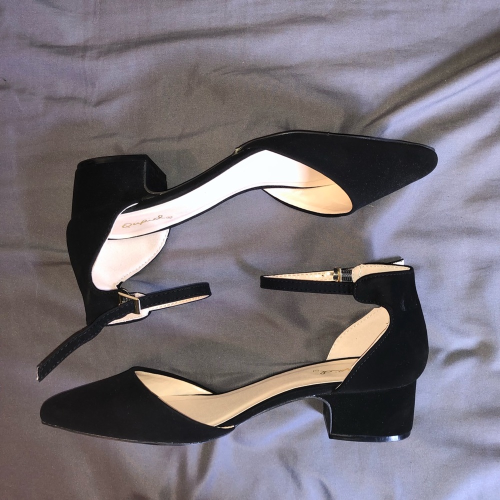 Black heels